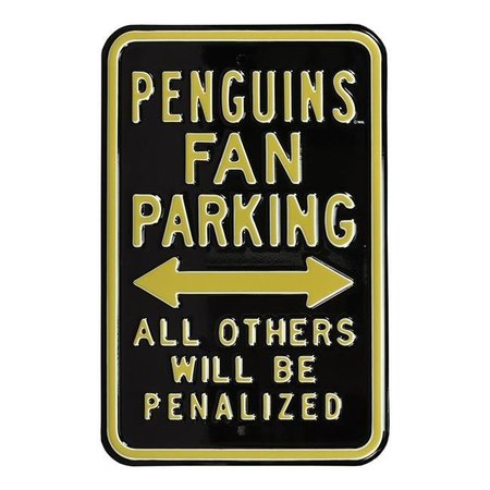 AUTHENTIC STREET SIGNS Authentic Street Signs 28507 Penguins Penalized Parking Sign 28507